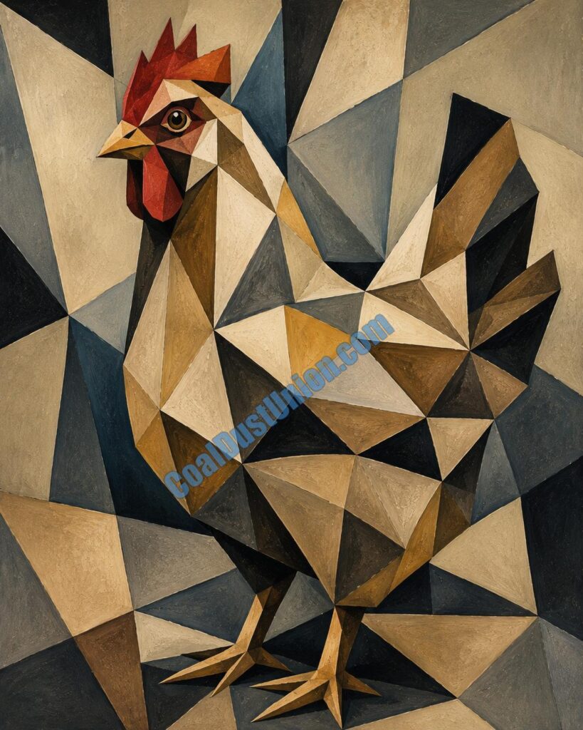 Funky Chicken Wall Art